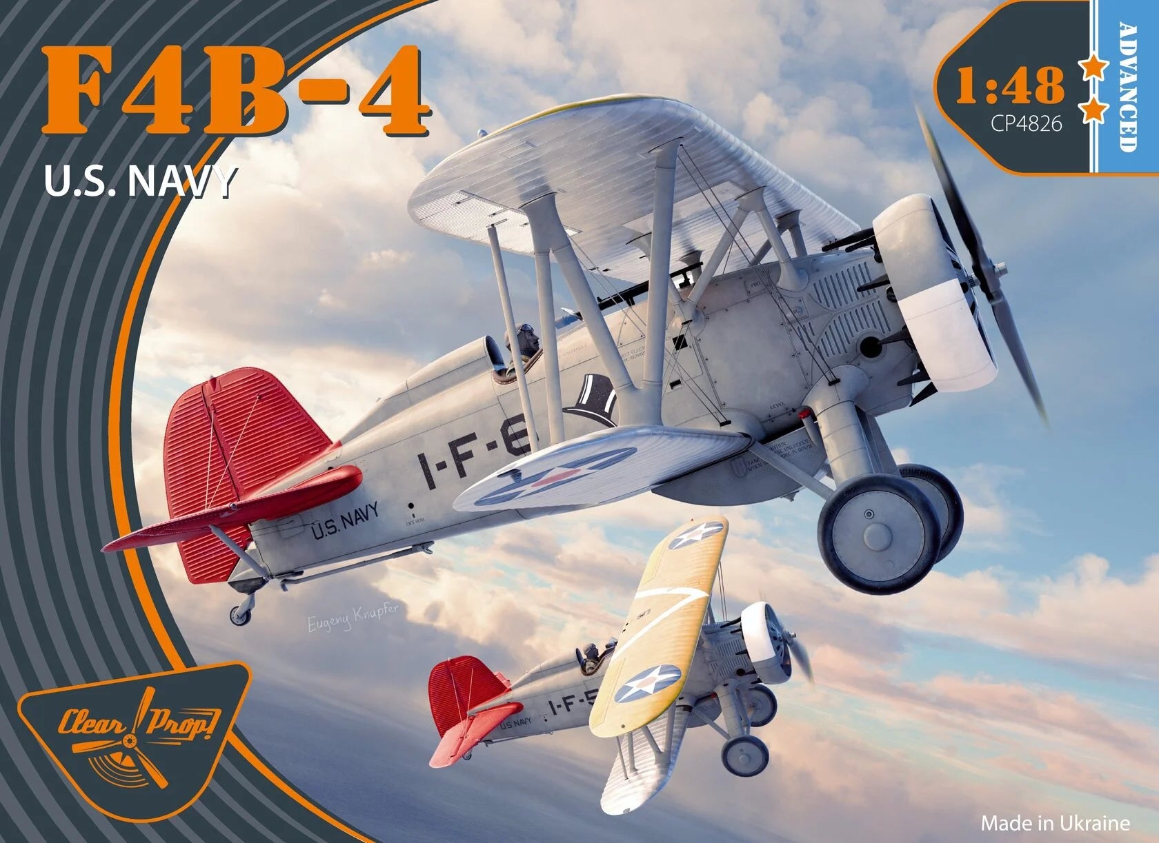 Clear Prop! CP4826 Boeing F4B-4 in US Navy Service 1/48
