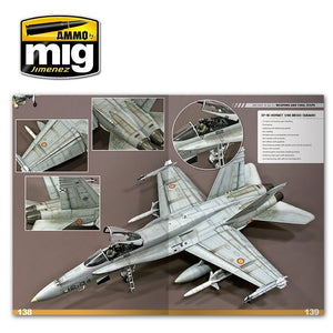 AMMO de Mig Jimenez 6054 ENCYCLOPÉDIE DES TECHNIQUES DE MODÉLISME D&amp;#39;AVIONS VOL.5 : ÉTAPES FINALES (Anglais) – image 6