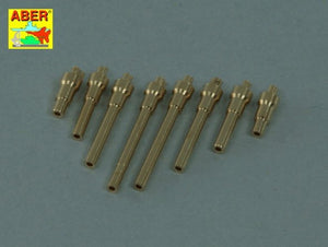 Aber A72 005 Set of 8 turned cal .50 (12,7mm) U.S. Browning M2 barrels for P-47 Thunderbolt 1/72 – imagen 3
