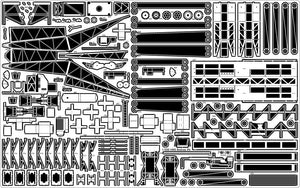 Pontos 23007F1 HMS RODNEY 1942 Detail Up Set 1/200 – imagen 27