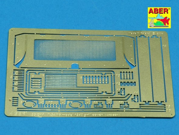 Aber 35G11 Grille cover for russian tank T-34/76 model 1940 1/35