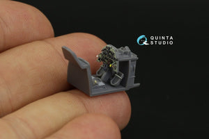 Quinta Studio QD72009 Bf 109E 3D-Printed &amp;amp; coloured Interior on decal paper (Special Hobby) 1/72 – immagine 9