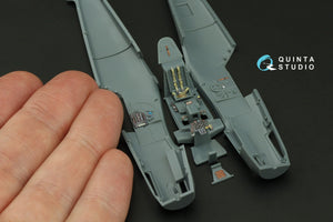 Quinta Studio QD72169 Bf 109G 3D-Printed coloured Interior on decal paper (Eduard) 1/72 – immagine 6