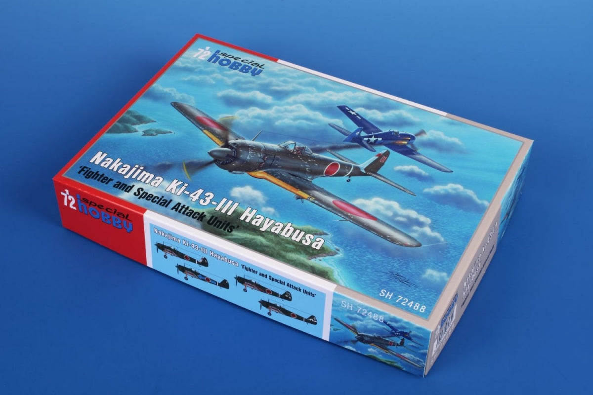 Special Hobby 72488 Nakajima Ki-43-III Hayabusa Chasseur et unités d'attaque spéciales 1/72