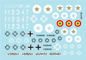 Star Decals 35-C1163 Axis Tank Mix n° 2. Chars roumains 1/35 – image 3