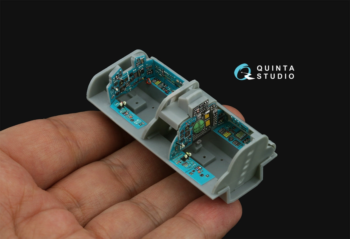 Quinta Studio QDS-48504 MiG-31B 3D-Printed &amp;amp; coloured Interior on decal paper (Hobby Boss) (Small version) 1/48 – imagen 7