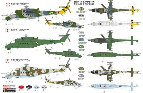 Kovozavody Prostejov KPM0199 Mi-24 Warsaw Pact 1/72 – imagen 2