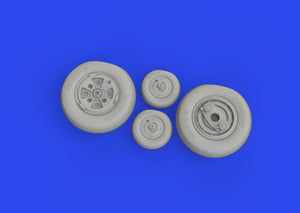 Eduard 648996 Gannet wheels AIRFIX 1/48 – immagine 4