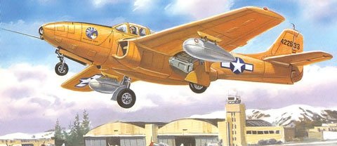 A-Model 72145 Bell P-59A/B Airacomet US Jet Fighter 1/72