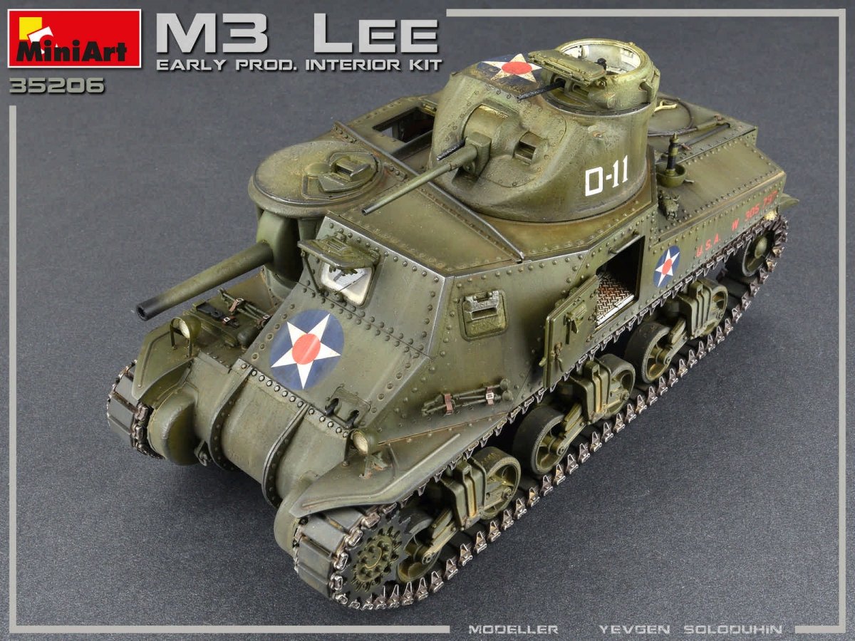 Miniart 35206 M3 Lee première production avec intérieur 1/35 – image 22