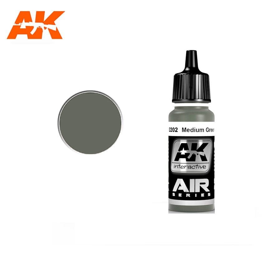 AK Interactive AK2202 VERT MOYEN 42 17 ml
