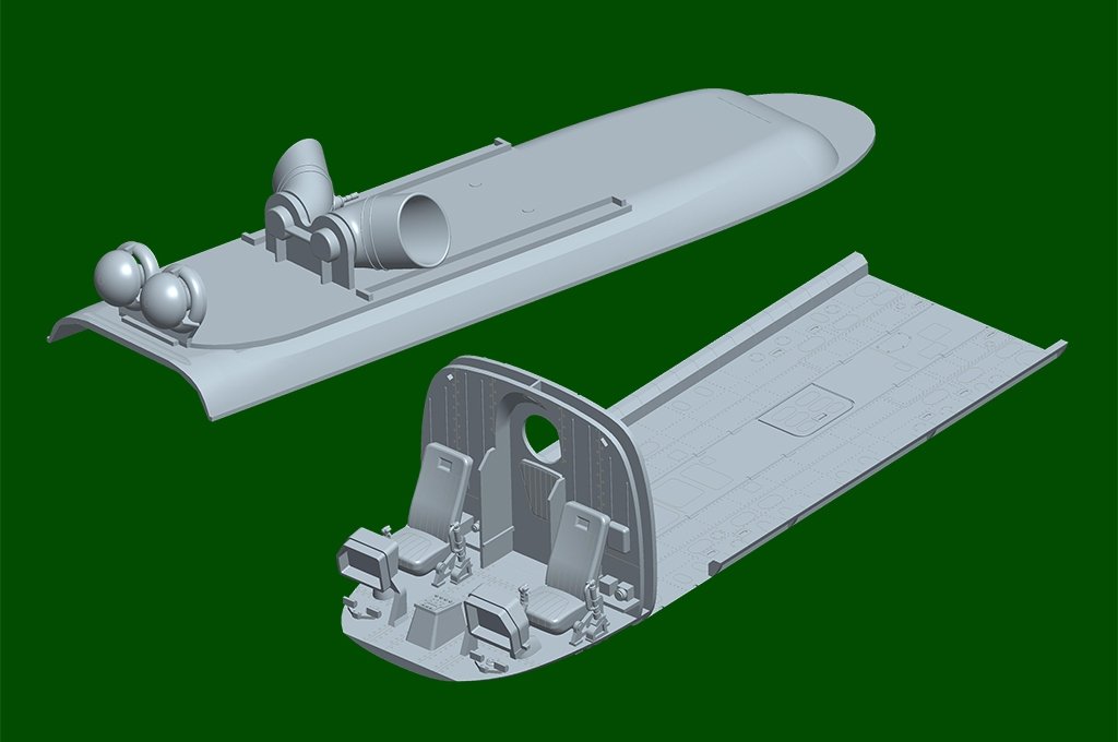 Trumpeter 05814 Mi-17 Hip-H 1/48 – zdjęcie 9