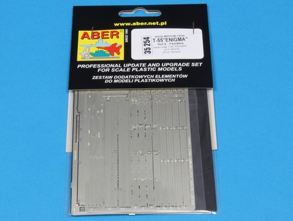 Aber 35254 Iraqi Medium Tank T-55 ENIGMA - vol. 2 - fenders 1/35 – imagen 8