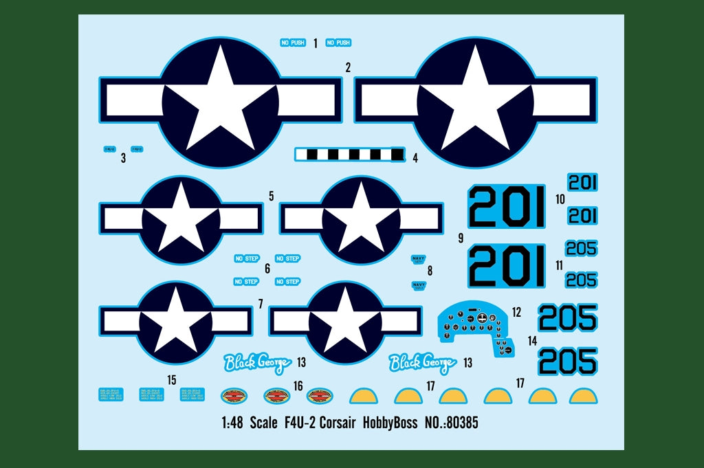 Hobby Boss 80385 F4U-2 Corsair 1/48 – immagine 3