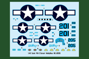 Hobby Boss 80385 F4U-2 Corsair 1/48 – immagine 3