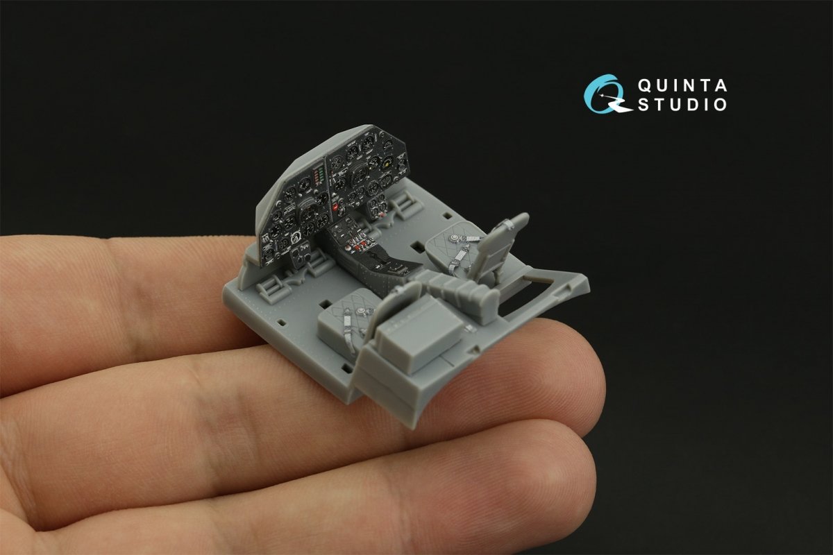 Quinta Studio QD48322 Mi-4 3D-Printed &amp;amp; coloured Interior on decal paper (Trumpeter) 1/48 – imagen 8