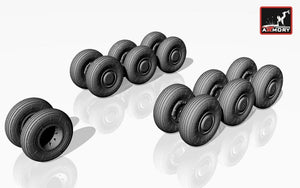 Armory Models AW72012 Tupolev Tu-22M2/M3 Backfire wheels 1/72 – immagine 2