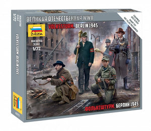 Zvezda 6272 German Volkssturm (Berlin 1945) 1/72 – immagine 2