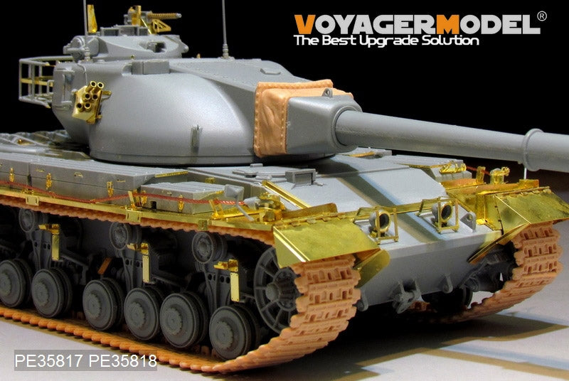 Voyager Model PE35818 British Conqueror MK.II Heavy Tank MK2 Fenders For DRAGON 3555 1/35 – immagine 4