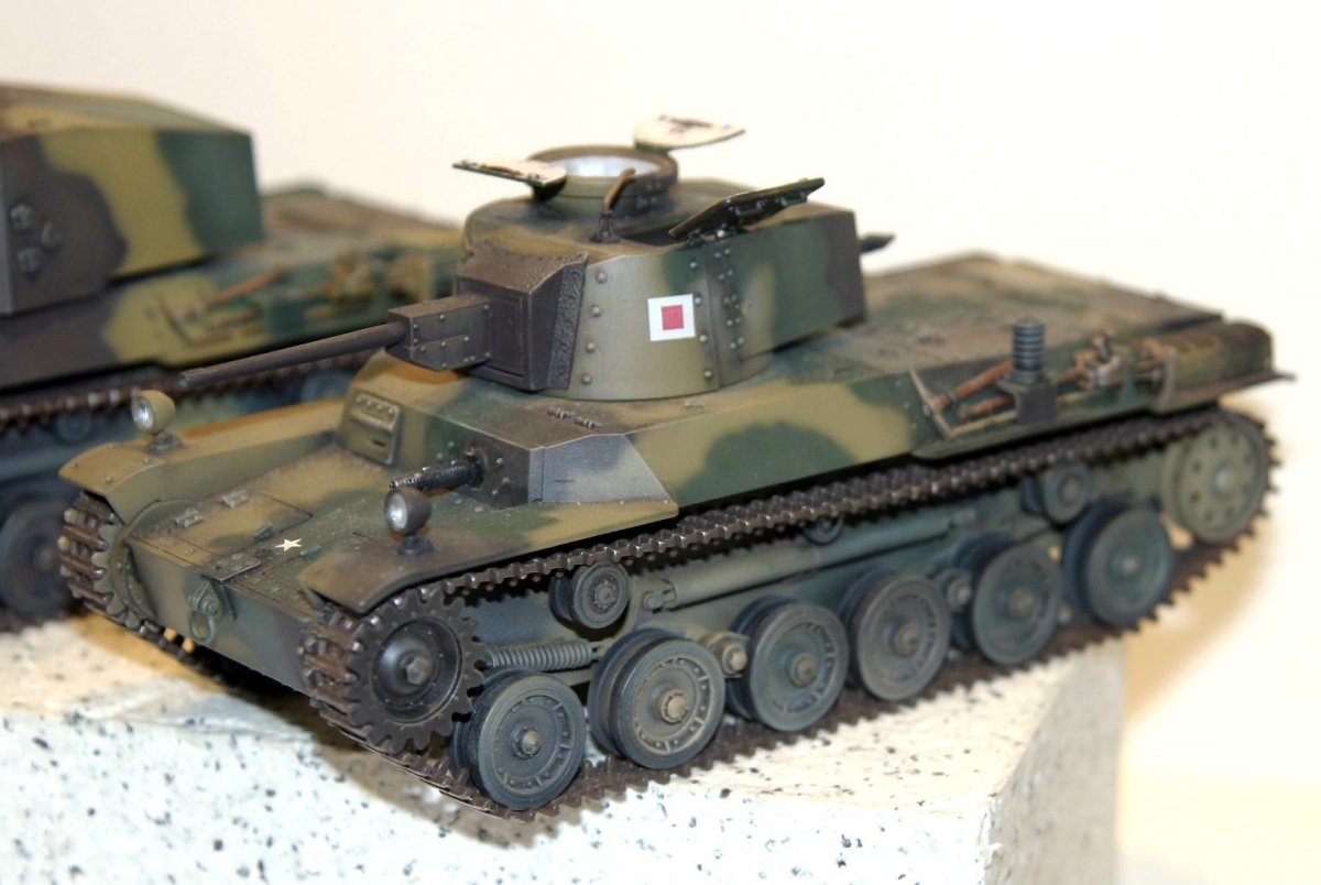Fine Molds FM57 IJA Type 1 Tank Chi-He 1/35 – imagen 2