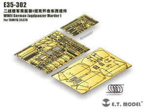 Maquette ET E35-302 Jagdpanzer Marder I allemand de la Seconde Guerre mondiale pour TAMIYA 35370 1/35
