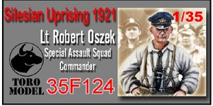 ToRo Model 35F124 Powstanie Śląskie - Por.Mar. Robert Oszek - Dowódca Oddziału / Silesian Uprising 1921 Lt Robert Oszek Special Assault Squad Commander 1/35 – Bild 2