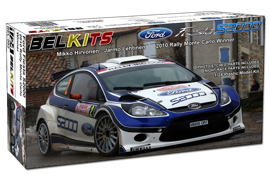 BelKits 002 FORD Fiesta S2000 1/24