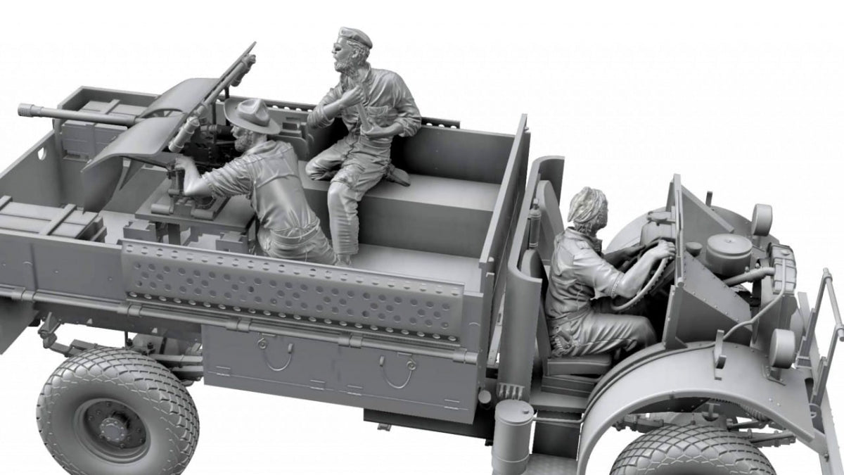 Camion Thunder Model 35312 LRDG CMP F30 avec canon Bofors MKI 37 mm Ordnance - Édition limitée bonus 1/35 – image 13