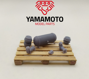 Yamamoto Model Parts YMPTUN30 Zestaw Air Ride 1/24 – imagen 2
