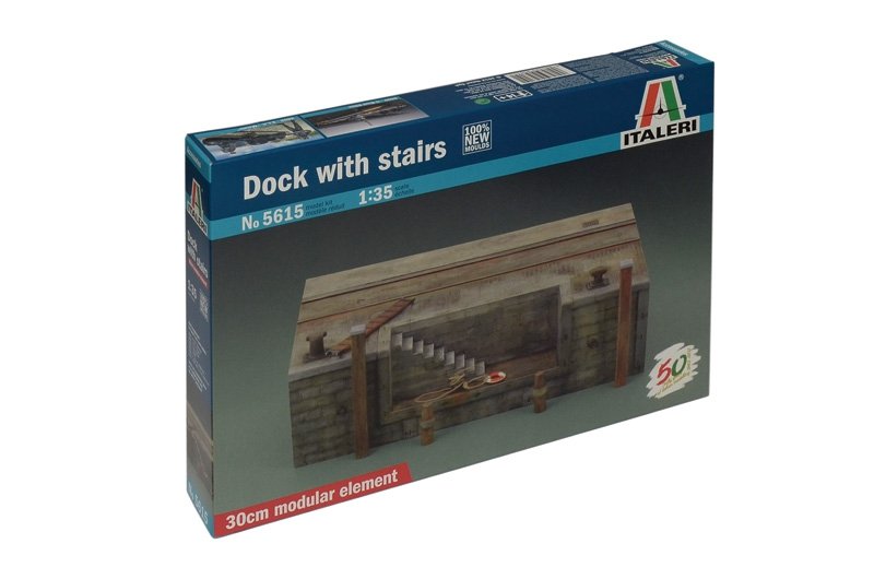 Italeri 5615 Dock with Stairs 1/35 – imagen 2
