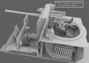 Gecko Models 35GM0005 KREUZER PZ.PKFW.MK.II,742(e),(A10) W/ INTERIOR 1/35 – imagen 3
