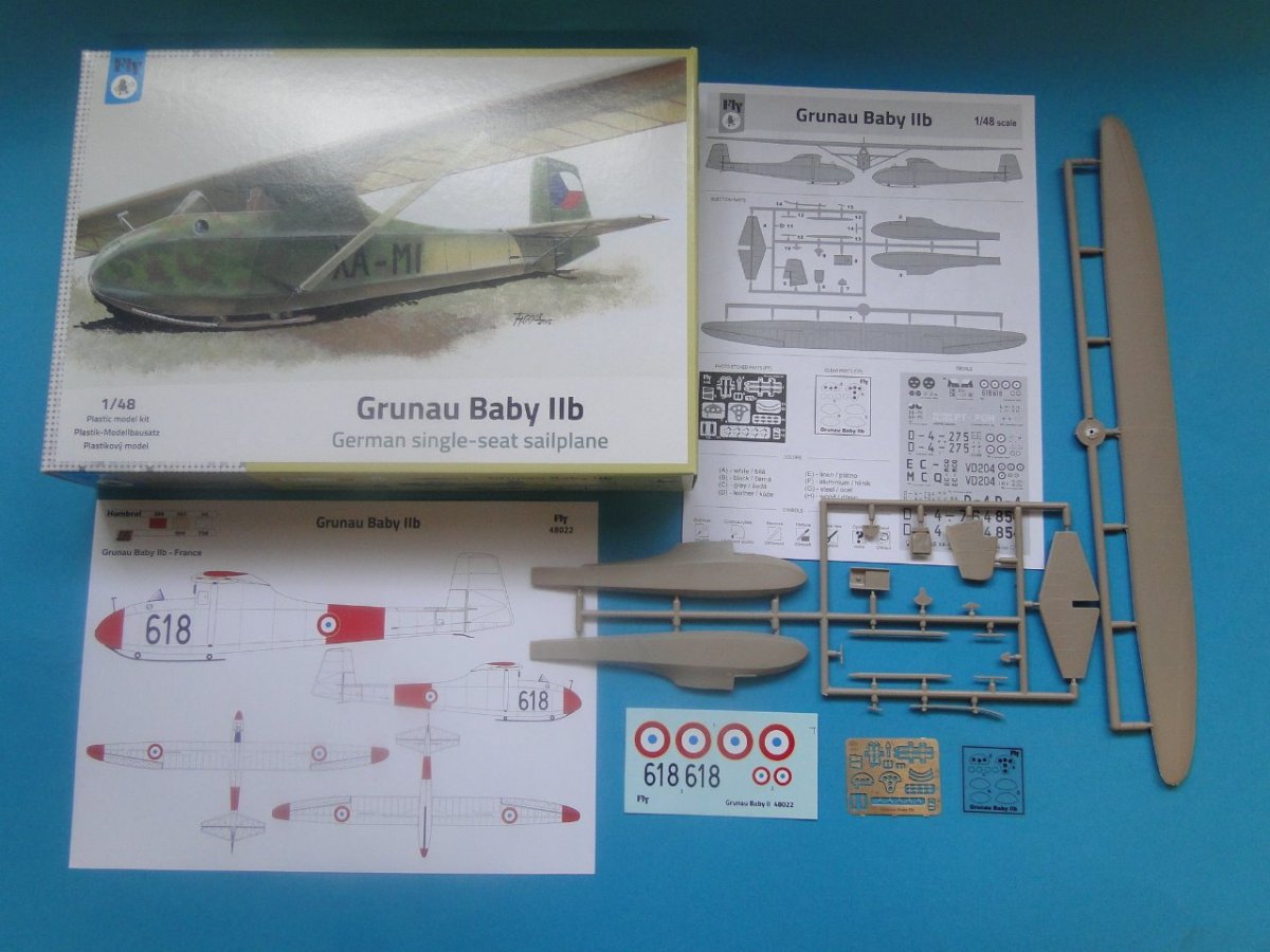 Fly 48022 Grunau Baby IIb France 1 1/48 – image 2