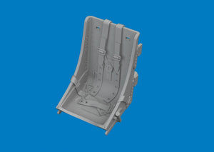 Eduard 6481065 P-40 seat w/ integral belts Type 2 PRINT Eduard 1/48 – imagen 2
