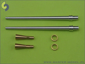Master AM-32-014 German aircraft cannon 3,7cm Flak 18 gun barrels (2pcs) 1/32