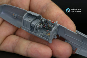 Quinta Studio QD48141 Ki-61-Id 3D-Printed &amp;amp; coloured Interior on decal paper (Tamiya) 1/48 – imagen 3