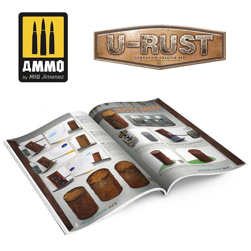 Ammo of Mig 7460 U-RUST Corrosion Creator Set – immagine 7