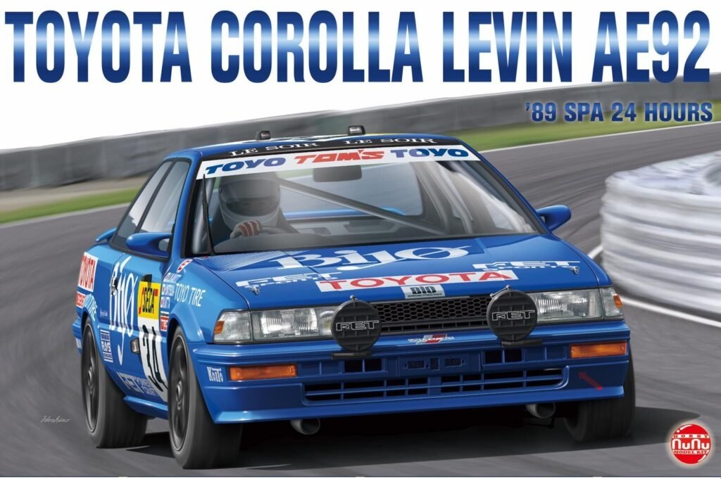NuNu PN24016 Toyota Corolla Levin AE92 &amp;#39;89 SPA 24Hrs 1/24