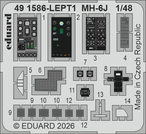 Eduard BIG49478 MH-6J for ICM 1/48 – immagine 3