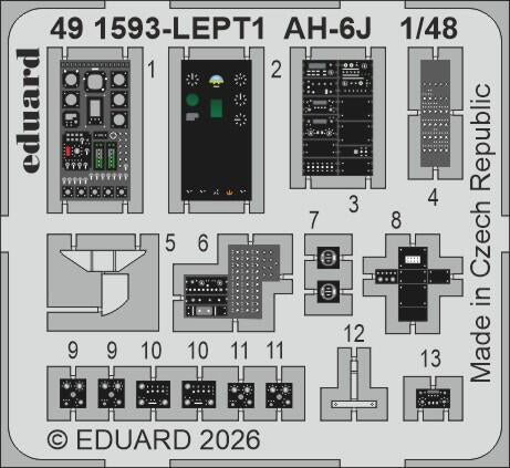 Eduard 491593 AH-6J for ICM 1/48 – imagen 2