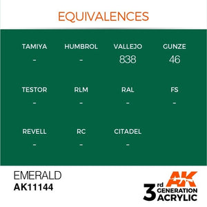 AK Interactive AK11144 ÉMERAUDE – STANDARD 17ml – image 3
