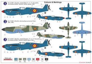 AZ Model AZ7668 HA-1112M-1L Buchon in Camouflage 1/72 – imagen 2