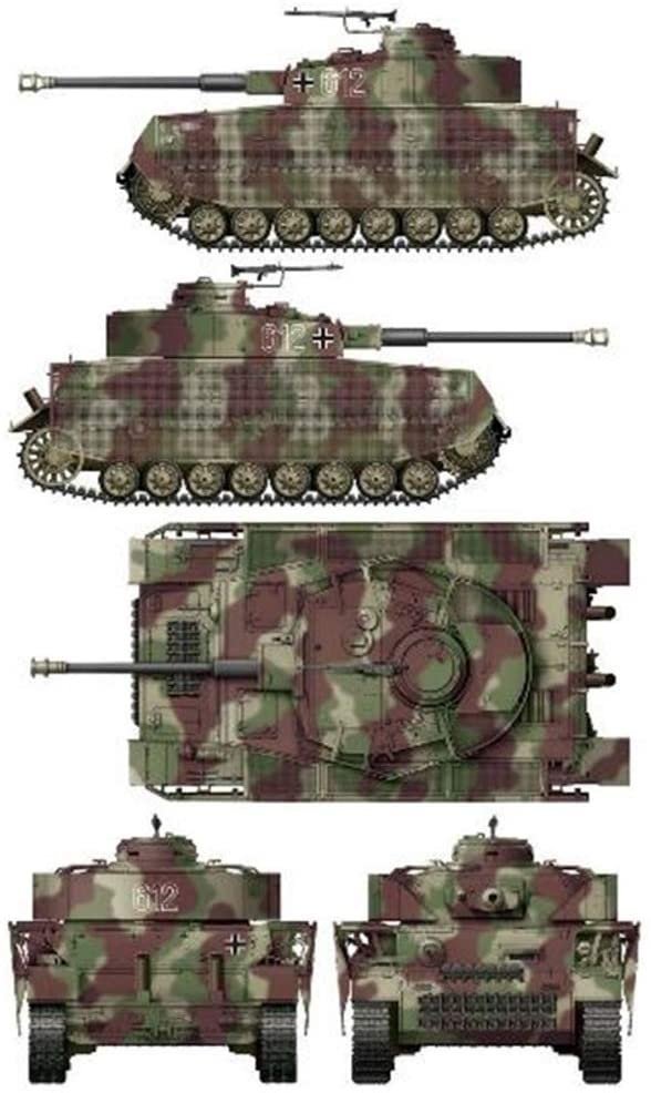 Masques de production tardive pour maquette Border Model BD0036 Pz.Kpfw.IV Ausf.J BT-008 au 1/35 – image 2