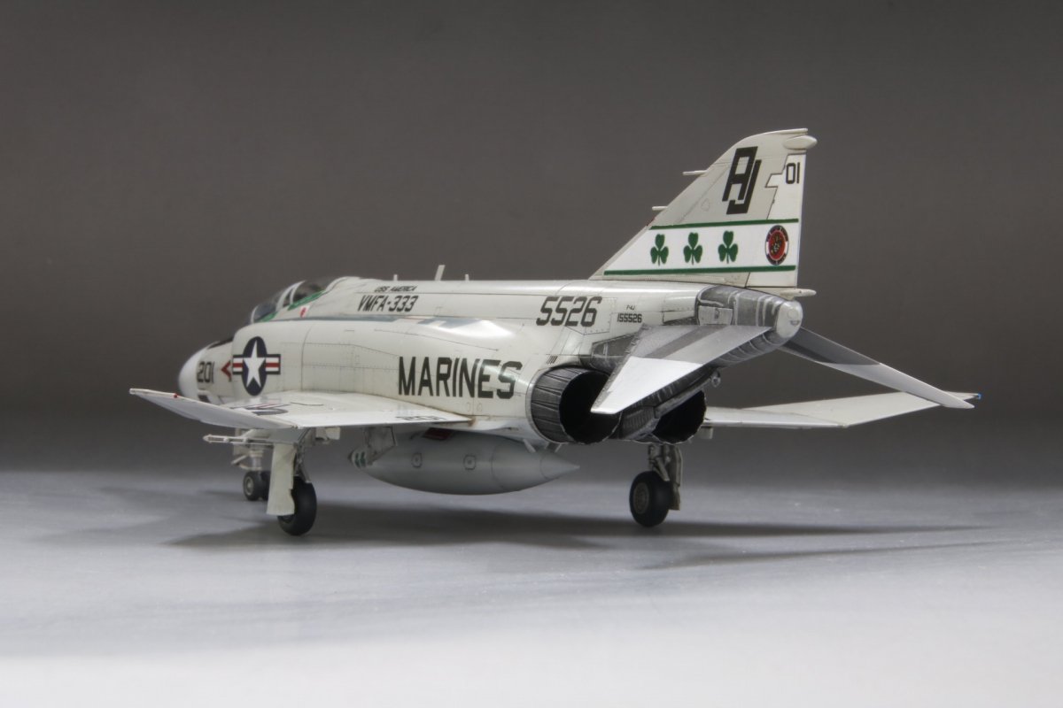 Fine Molds 72843 U.S. MARINE F-4J Jet Fighter MARINES 1/72 – imagen 7