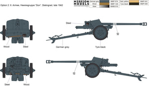 Gecko Models 16GM0012 Canon antichar allemand Pak 40 de 7,5 cm, première production, échelle 1/16 – image 2
