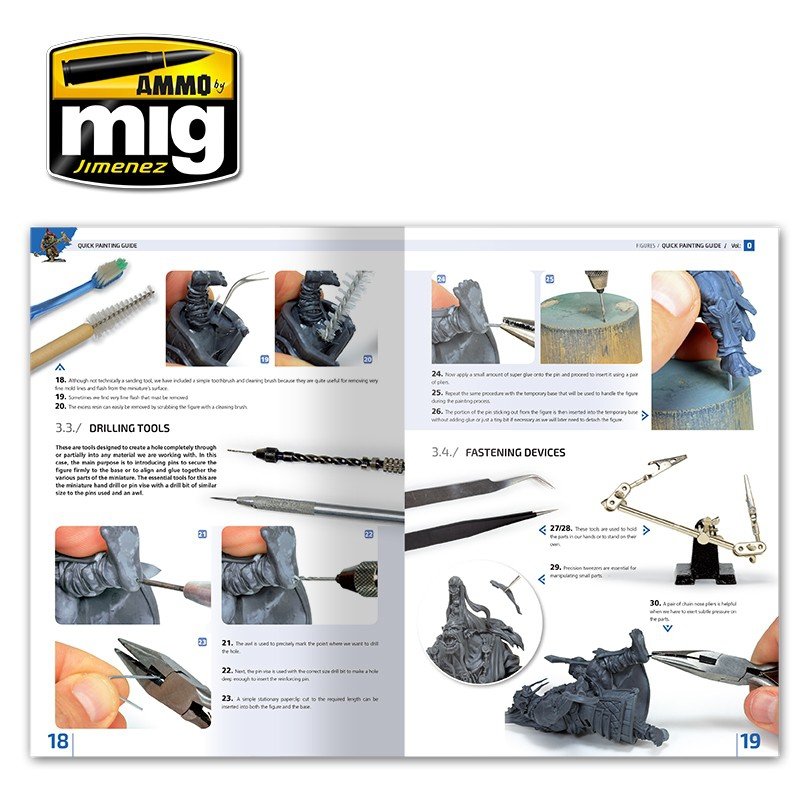 Ammo of Mig Jimenez 6220 ENCYCLOPEDIA OF FIGURES MODELLING TECHNIQUES VOL. 0 - QUICK GUIDE FOR PAINTING (English) – immagine 5