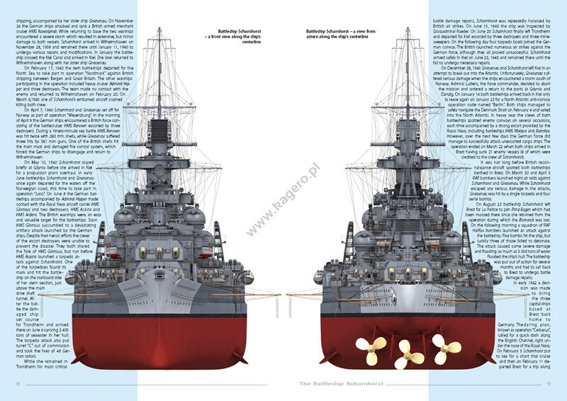 Kagero 16007 The Battleship Scharnhorst EN – imagen 2