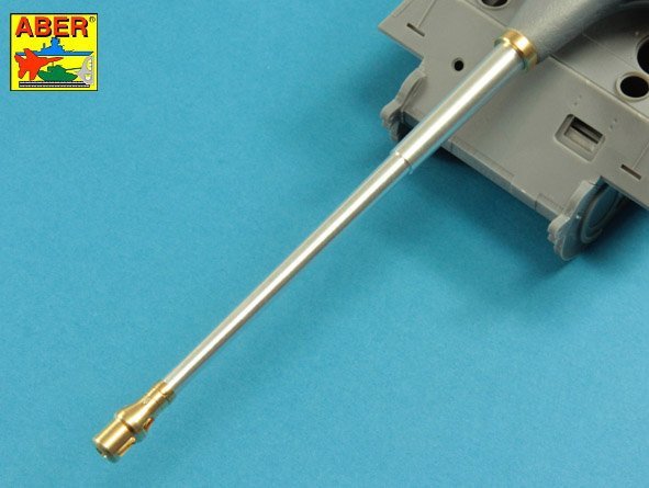 Aber 35L-231 10,5cm KwK L/70 barrel with double baffle muzzle brake for German Pz.Kpfw. VII Lowe 1/35 1/35 – immagine 10