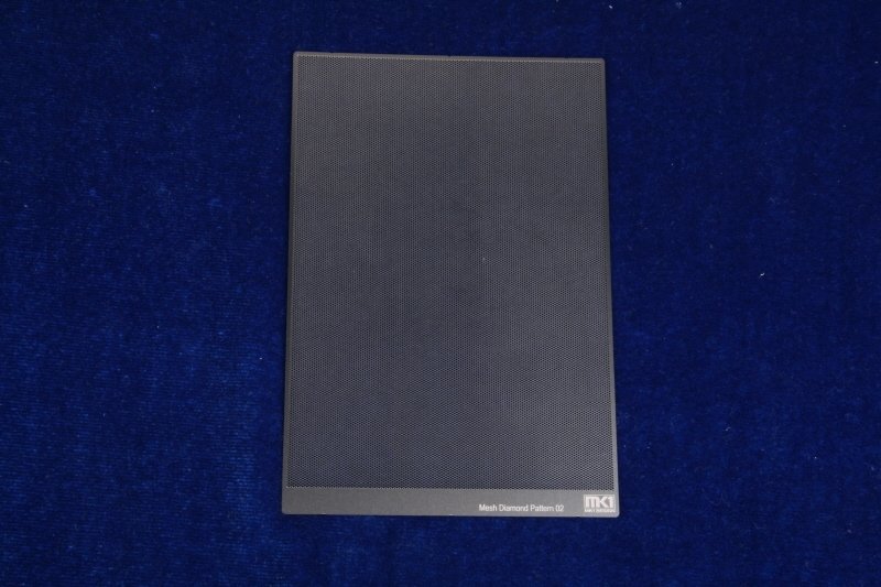 KA Models KA-00004 DIAMOND PATTERN MESH B 0.4mm X 0.7mm – immagine 2