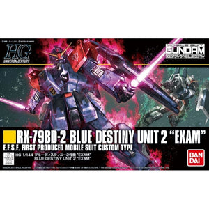 Bandai 61823 HGUC RX-79BD-2 BLUE DESTINY UNIT 2 &amp;quot;EXAM&amp;quot; GUN61823 1/144
