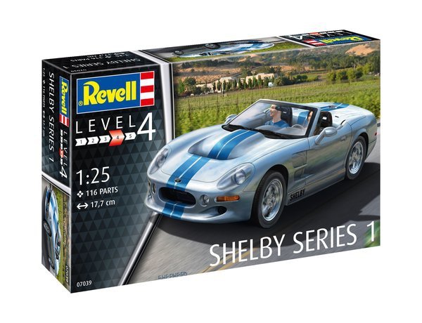 Revell 07039 Shelby Series 1 Model Kit 1/25